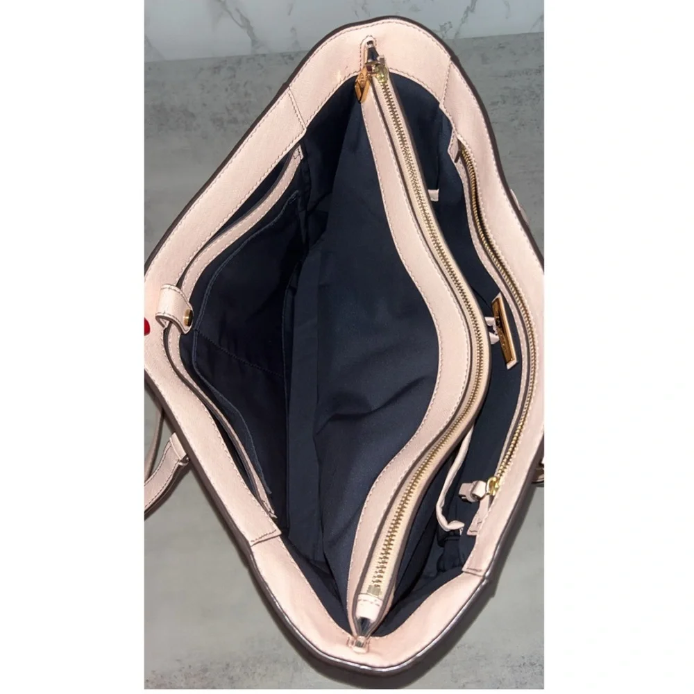 Tory Burch Saffiano Leather Tote Bag - Picture 6 of 11